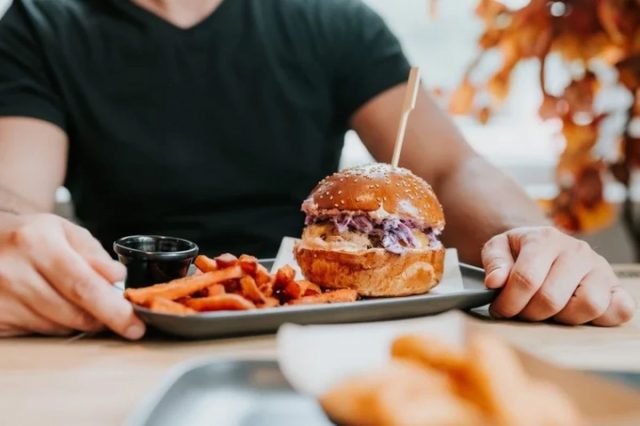 Pulled pork Burger